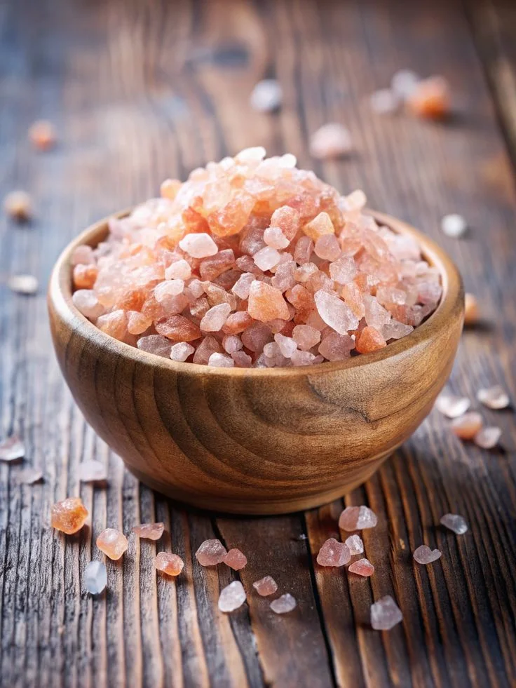 Coarse Salt In Bowl/Display