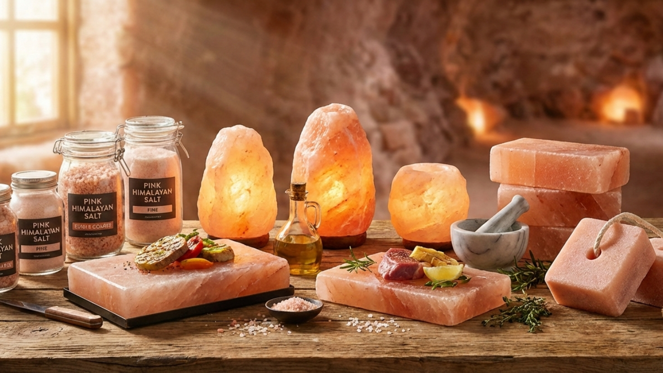 Pink Himalayan Salt Products